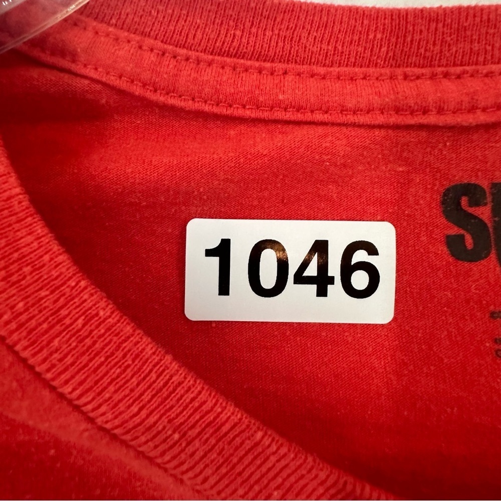 I Survived Shark Week V Neck T Shirt Girls‎ M Red - Picture 10 of 10